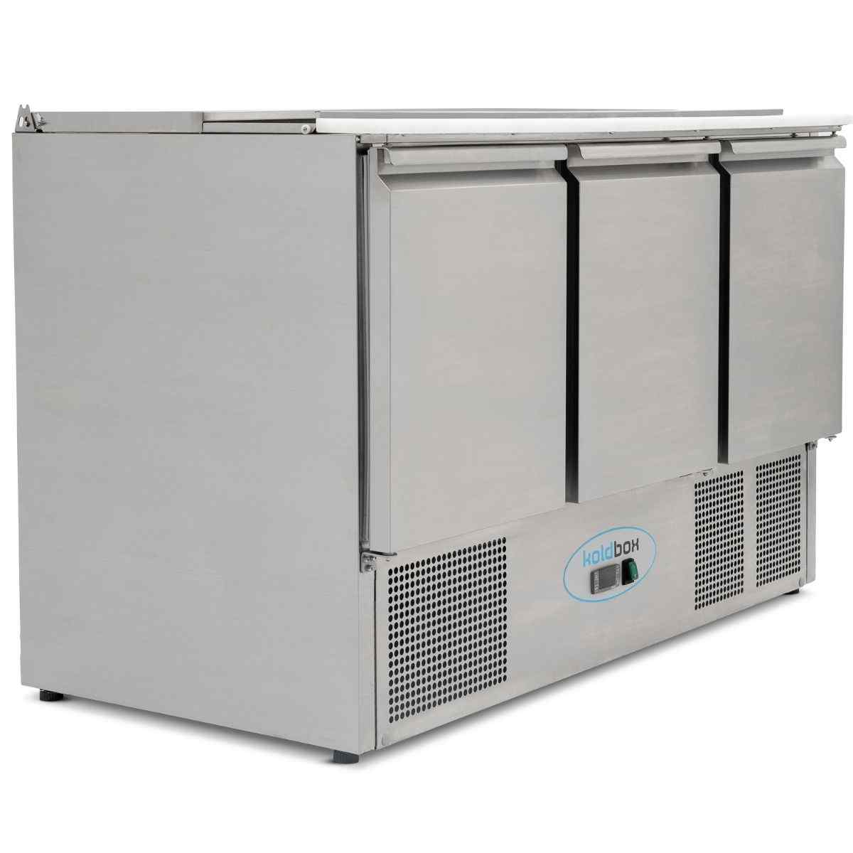 Koldbox Compact Refrigerated Saladettes 2–3 Door Range – chilled prep storage for UK foodservice operations