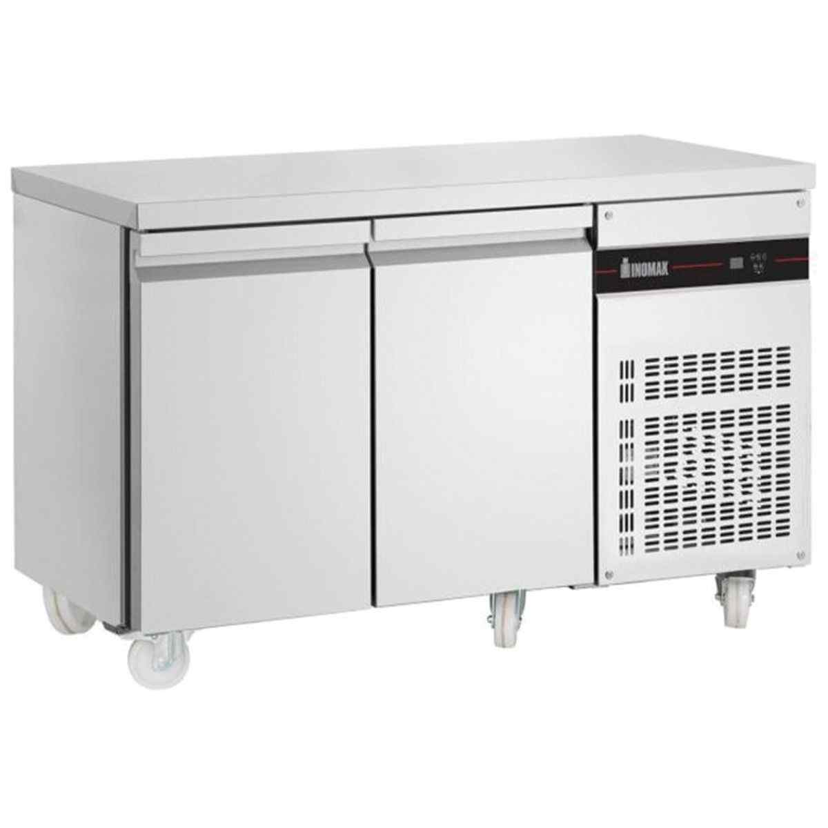 Inomak Hinged Door Freezer Counters (2–3 Doors) – premium stainless-steel cold storage for UK catering & hospitality kitchens