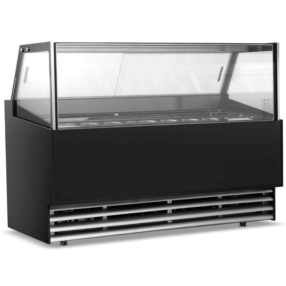 Blizzard Ice Cream Serve Over Counters 6–15 Pan Range – elegant scooping displays for UK dessert parlours and hospitality
