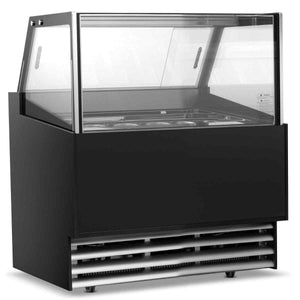 Blizzard Ice Cream Serve Over Counters 6–15 Pan Range – elegant scooping displays for UK dessert parlours and hospitality