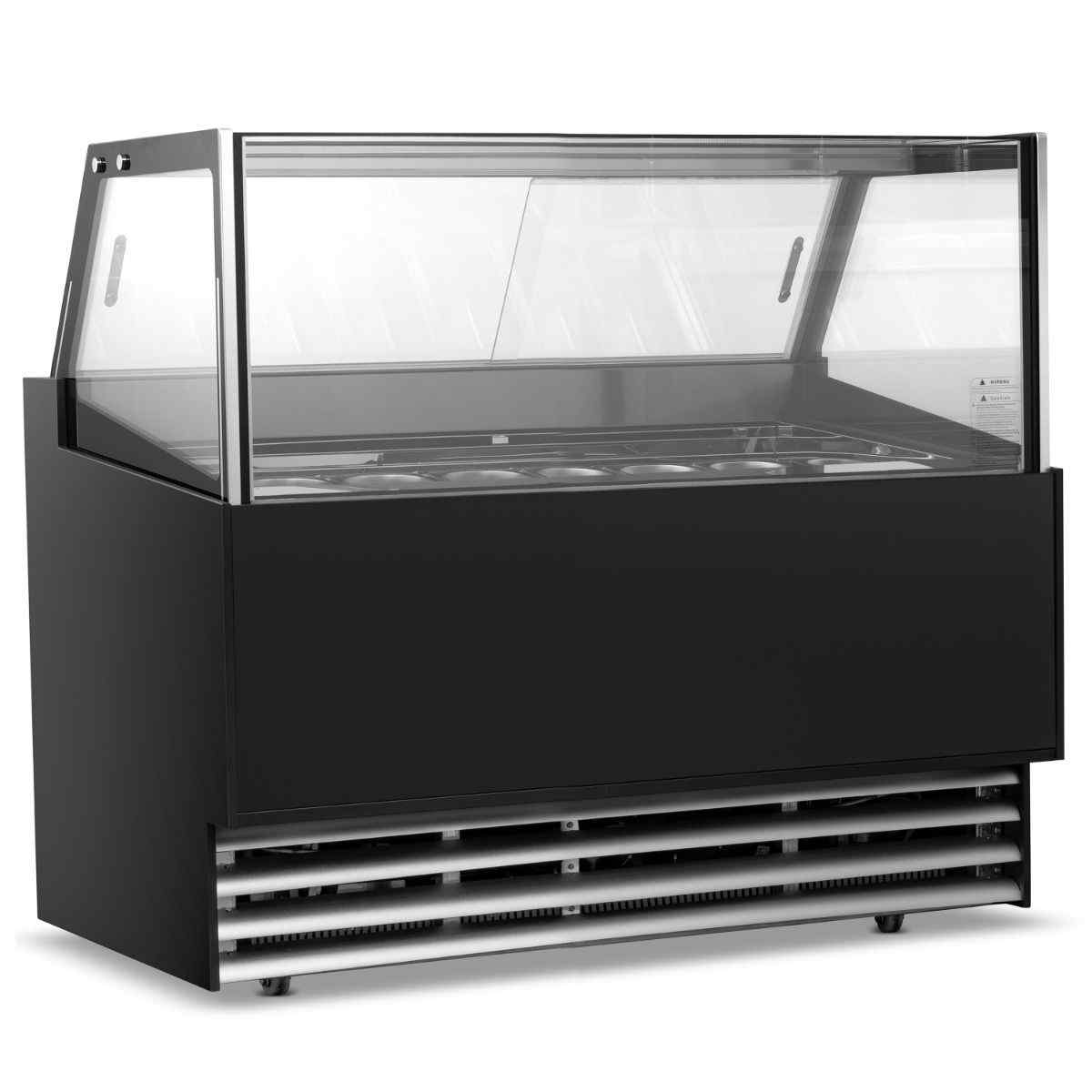 Blizzard Ice Cream Serve Over Counters 6–15 Pan Range – elegant scooping displays for UK dessert parlours and hospitality