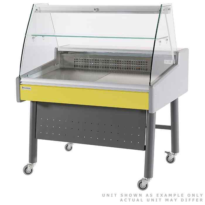 Mafirol Display Cases with Base 1050 mm – 1510 mm – modern glass-front refrigeration for UK foodservice & retail environments