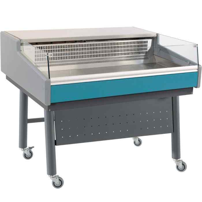 Mafirol Low Glass Display Counters 1050 mm – 1510 mm – elegant chilled showcases for cafés, hotels & restaurants across the UK