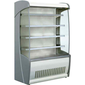 Mafirol Painted Steel Tiered Display 705mm–1955mm – energy-efficient refrigerated display unit for UK foodservice and retail counters