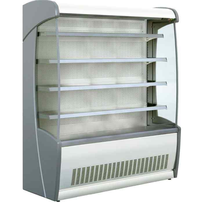 Mafirol Painted Steel Tiered Display 705mm–1955mm – energy-efficient refrigerated display unit for UK foodservice and retail counters