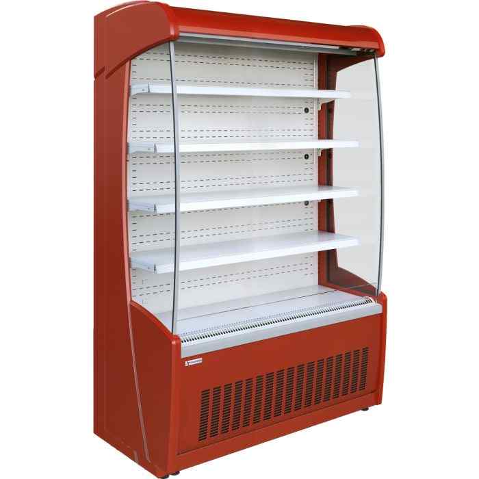 Mafirol Painted Steel Tiered Display 705mm–2580mm – compact dual-tier refrigerated display for British hospitality venues