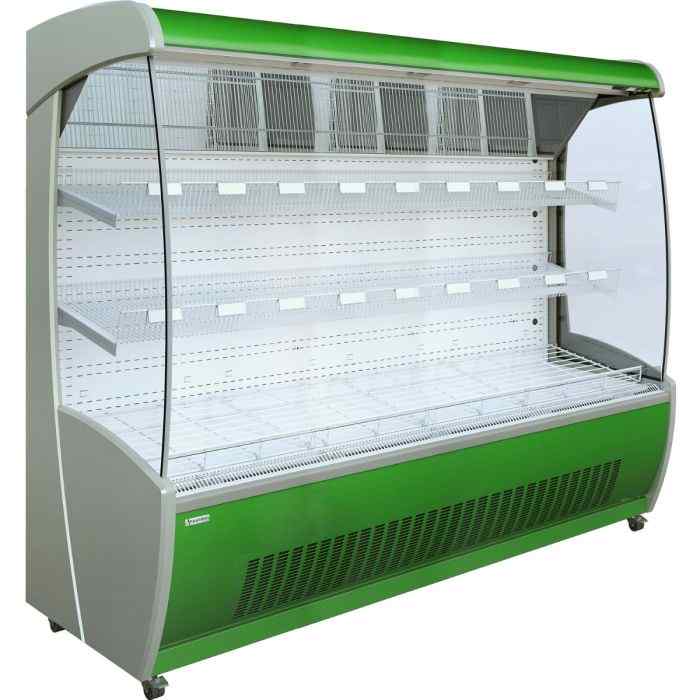 Mafirol Painted Steel Tiered Display 886mm–2580mm – stylish refrigerated display case for commercial restaurants across the UK