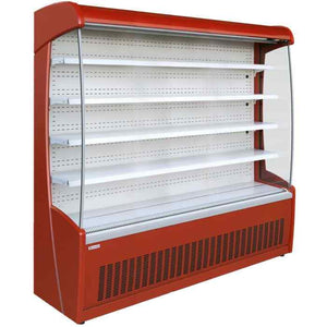 Mafirol Painted Steel Tiered Display 705mm–2580mm – compact dual-tier refrigerated display for British hospitality venues