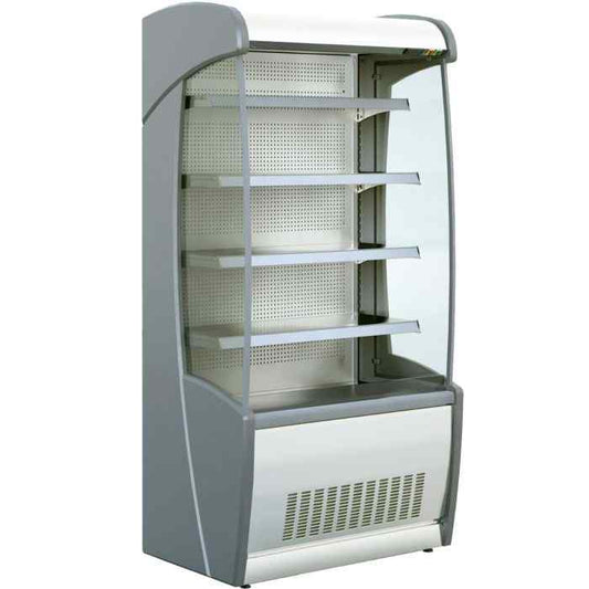 Mafirol Painted Steel Tiered Display 705mm–1955mm – energy-efficient refrigerated display unit for UK foodservice and retail counters