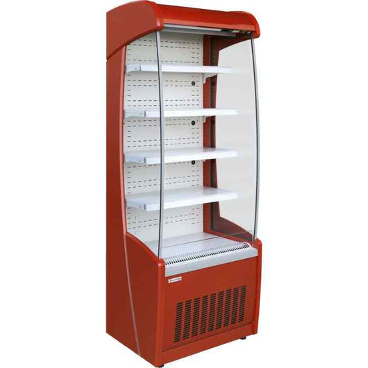 Mafirol Painted Steel Tiered Display 705mm–2580mm – compact dual-tier refrigerated display for British hospitality venues