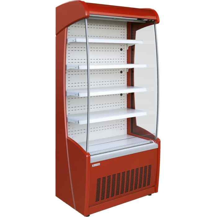 Mafirol Painted Steel Tiered Display 705mm–2580mm – compact dual-tier refrigerated display for British hospitality venues