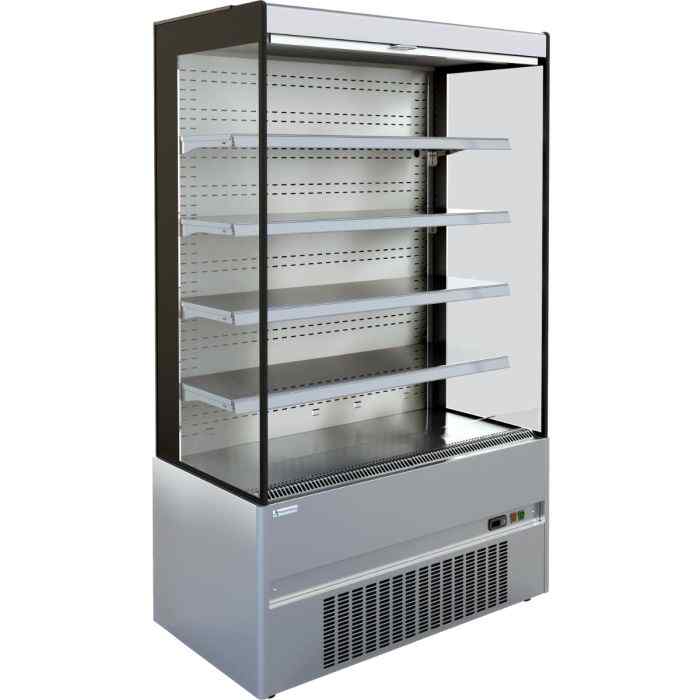 Mafirol Stainless Steel Multideck Display Cabinets 685–1935mm Range – premium open-front refrigeration for UK cafés, delis and hospitality kitchens
