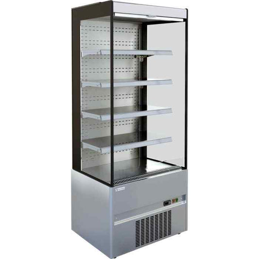 Mafirol Stainless Steel Multideck Display Cabinets 685–1935mm Range – premium open-front refrigeration for UK cafés, delis and hospitality kitchens