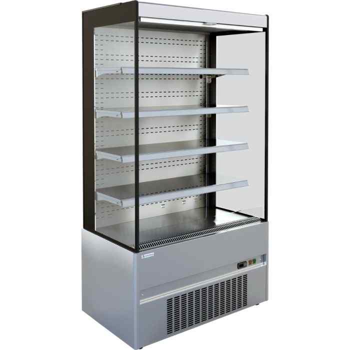 Mafirol Stainless Steel Multideck Display Cabinets 685–1935mm Range – premium open-front refrigeration for UK cafés, delis and hospitality kitchens