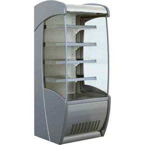 Mafirol Stainless Steel Tiered Display 705mm–2580mm – full-width chilled presentation unit for professional UK foodservice operations