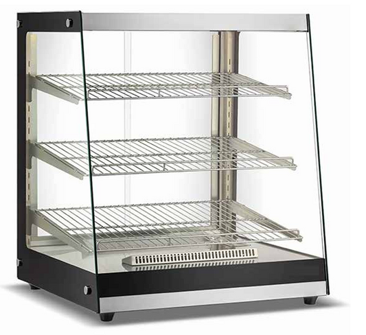 Master CTHS740 hot flat countertop display cabinet for keeping pastries and hot food warm and visible during service