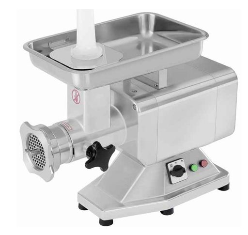 Master TC Series meat mincer designed for processing fresh meat in butchers, restaurants and catering kitchens
