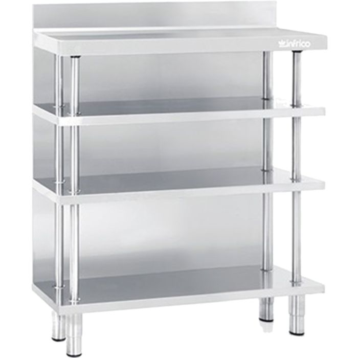 Infrico ME30 Stainless Steel Back Bar Shelving Range (1000–2500 mm Widths)