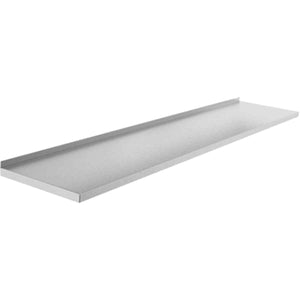 Inomak Solid Adjustable Stainless Steel Wall Shelves 1200 mm – 1800 mm Range – commercial wall-mounted fabrication shelving for UK kitchens and catering environments