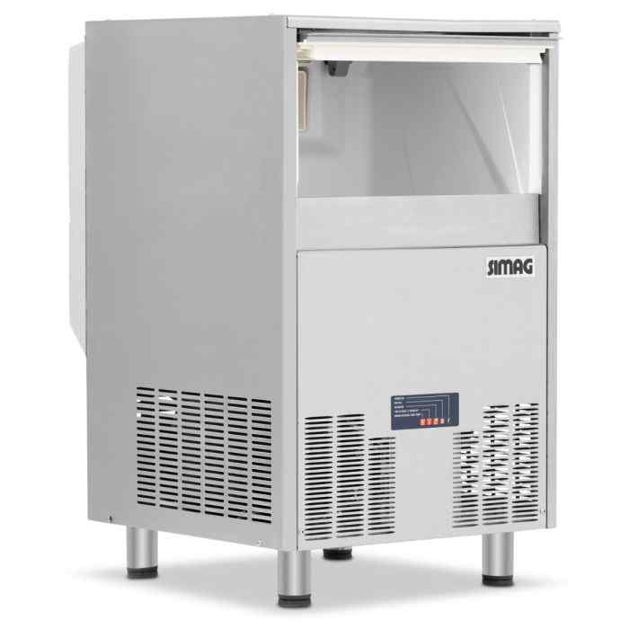 Simag 85kg MOJO Crushed Ice Maker (SMH80AS) – premium dry ice machine for bars, cafés and hotels across the UK