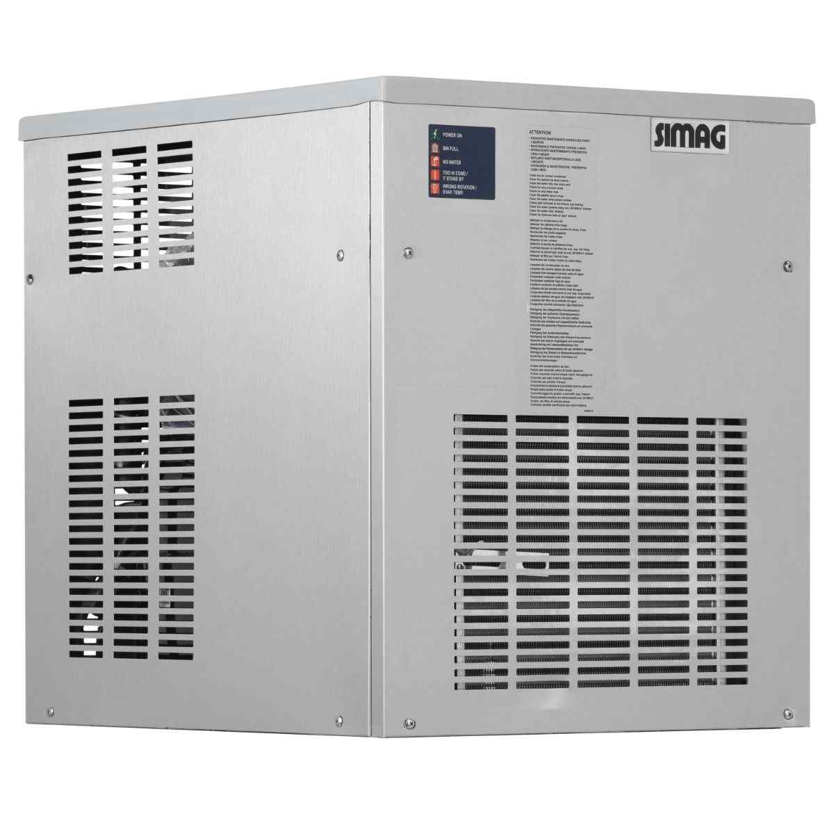 Simag 120kg Modular Ice Flaker (SPH125AS) – high-output modular ice machine for UK foodservice operations