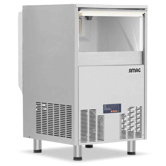 Simag 70kg Integral Ice Flaker (SPH80) – compact professional ice flaker for UK restaurants and bars