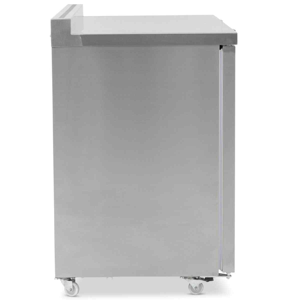 Blizzard Double Hinged Door Freezer/Fridge Workstation (UCFR280) – stainless steel prep counter for UK commercial kitchens