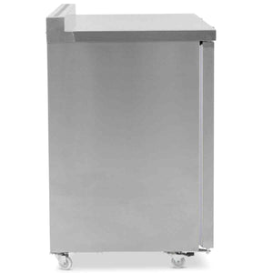 Blizzard Double Hinged Door Freezer/Fridge Workstation (UCFR280) – stainless steel prep counter for UK commercial kitchens
