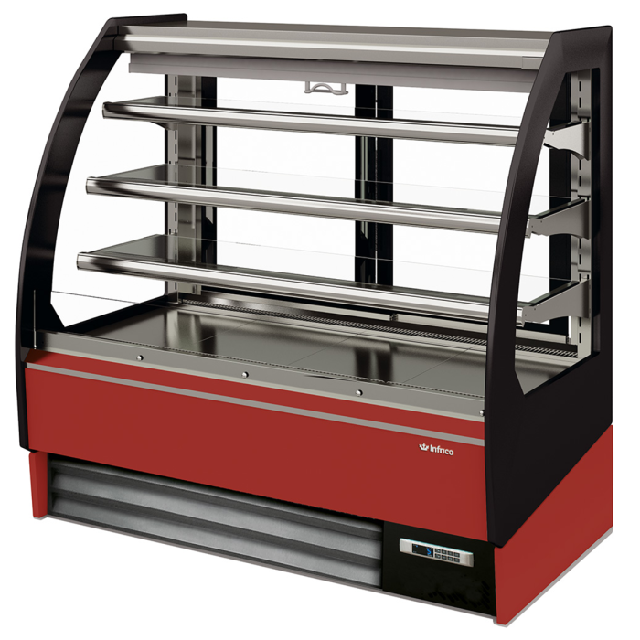 Infrico Self-Service Refrigerated Merchandisers 998–1935 mm Range – chilled grab-and-go display units for UK foodservice operations